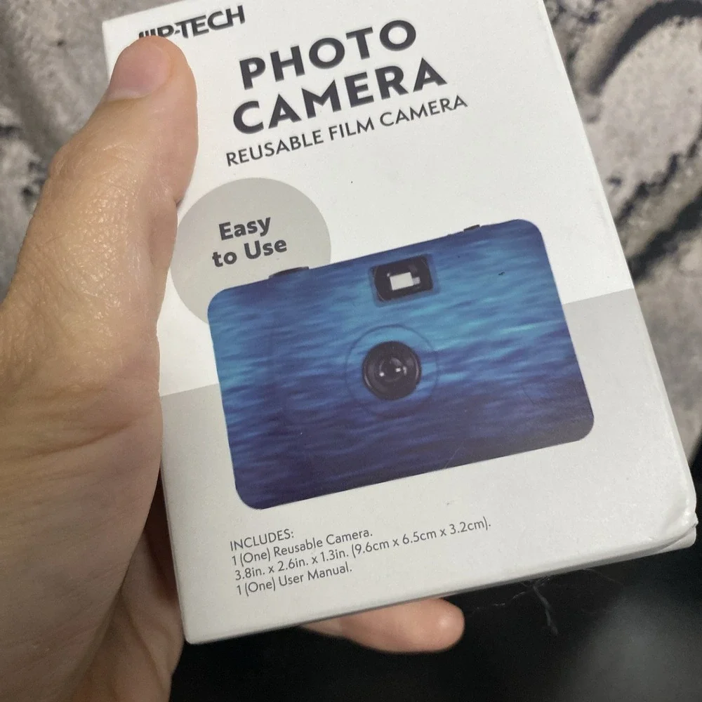 NEW - WP Tech 35 mm Reusable Camera Sealed In Original Box‎ Intro Analog Film